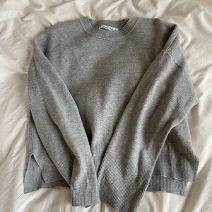 Abercrombie & Fitch Heather Gray Pullover
